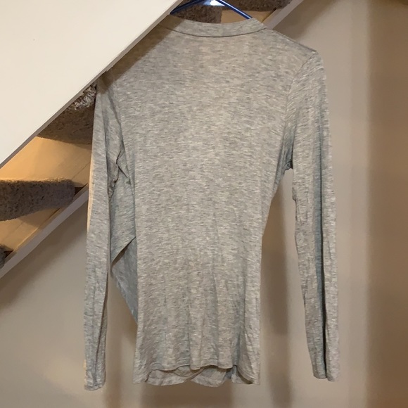 Loveappella Long Sleeve Wrap Shirt - Picture 3 of 7